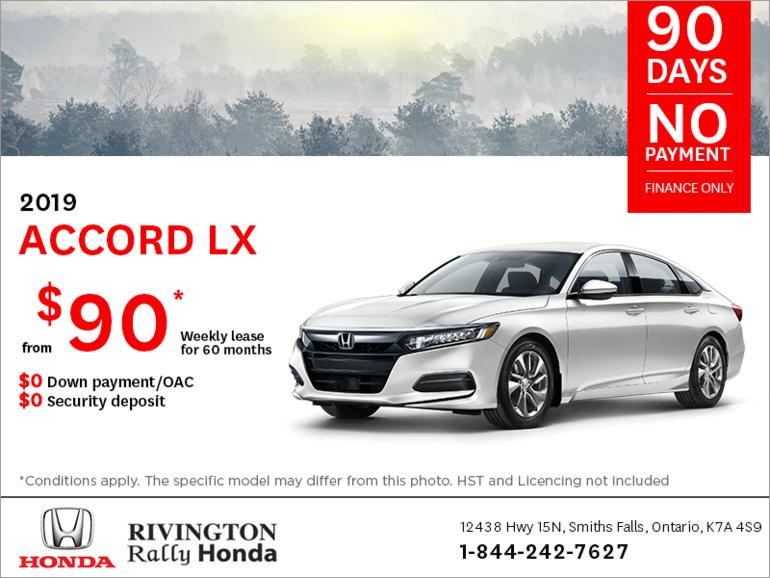 Lease the 2019 Honda Accord Sedan!