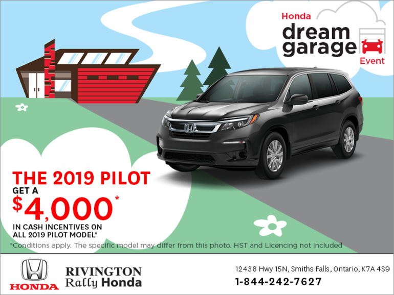 Get the 2019 Honda Pilot!