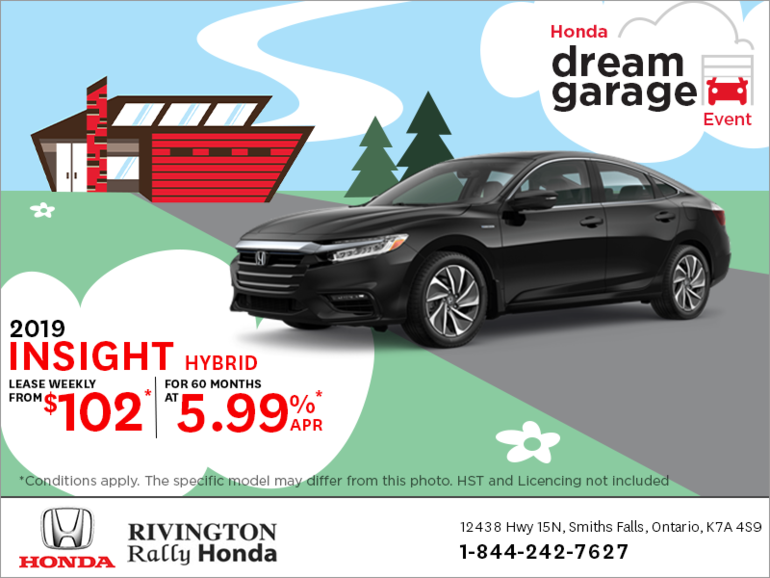 Lease the 2019 Honda Insight!