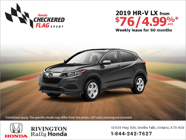 Lease the 2019 Honda HR-V!