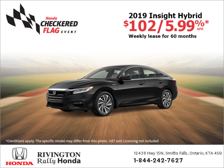 Lease the 2019 Honda Insight!
