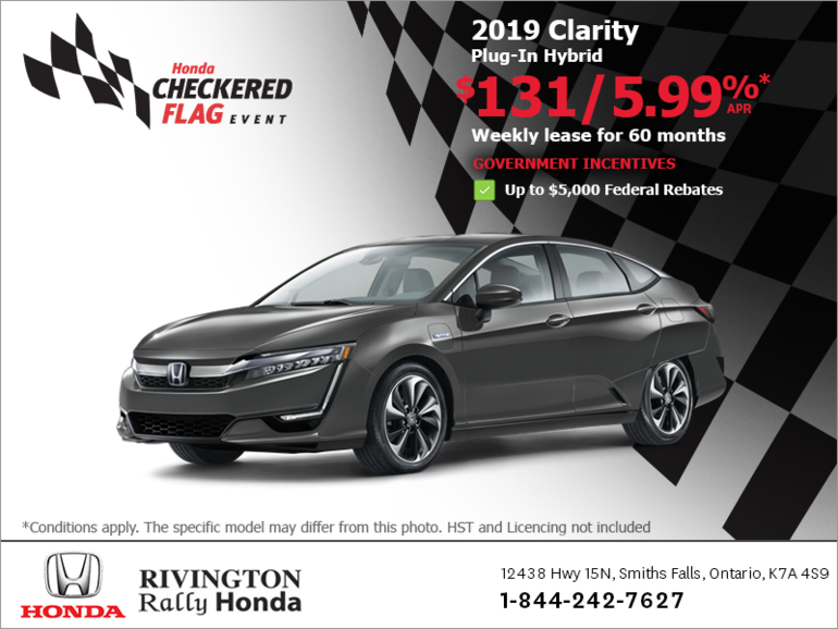 Lease the 2019 Honda Clarity!