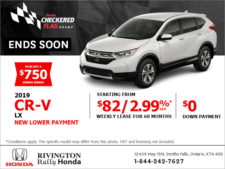 Lease the 2019 Honda CR-V!