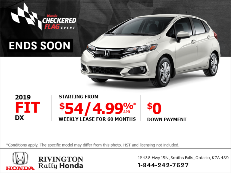 Lease the 2019 Honda Fit!