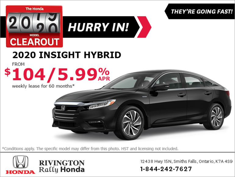 Lease the 2020 Honda Insight!