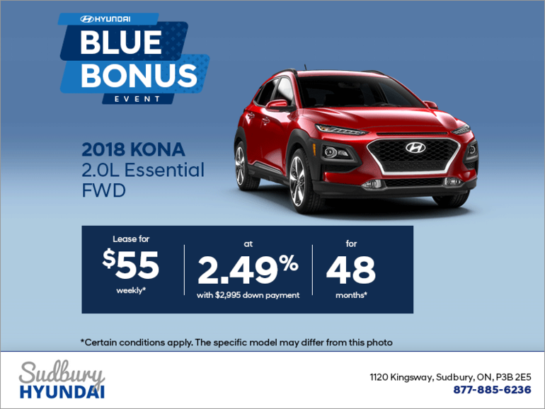 Lease the 2018 Kona!