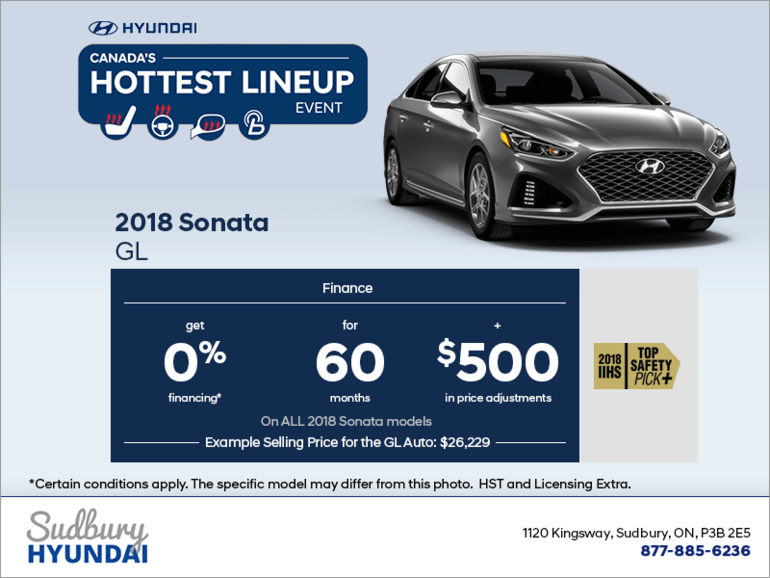 Finance the 2018 Sonata!