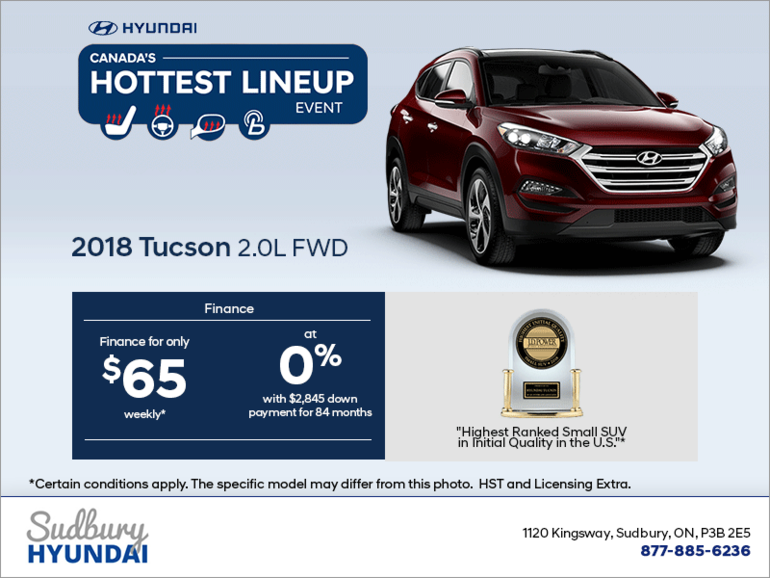 Get the 2018 Tucson today!