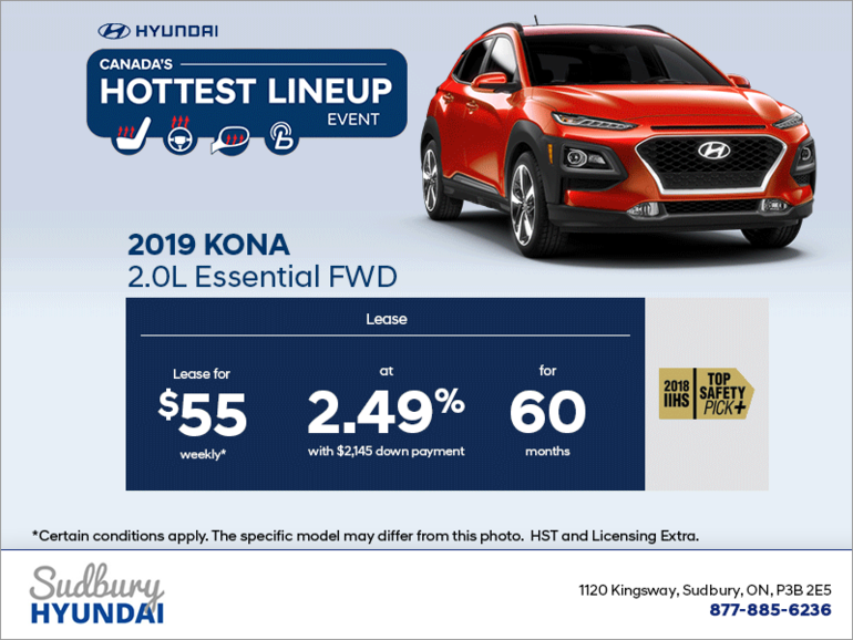 Lease the 2019 Kona!