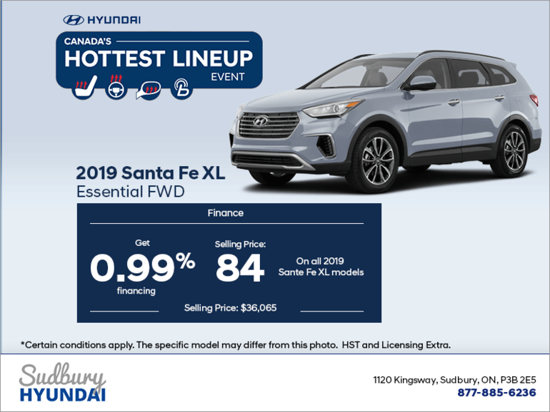 Get the 2019 Santa Fe XL