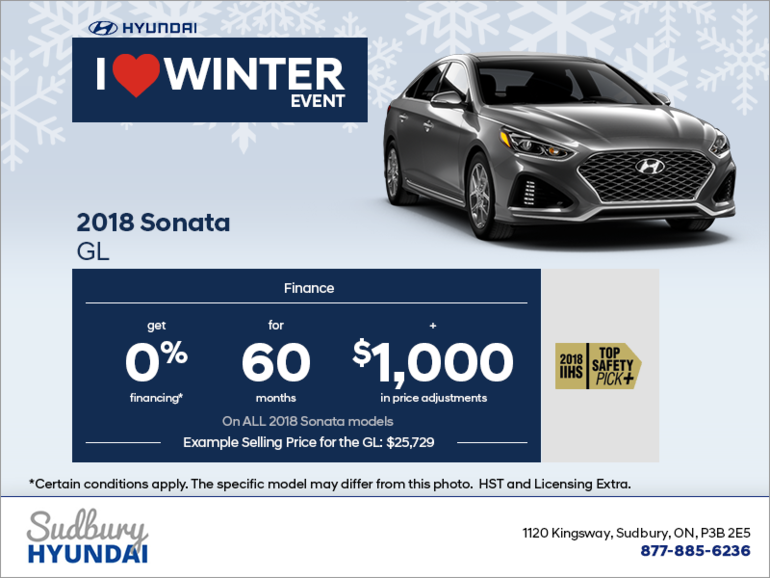 Finance the 2018 Sonata!