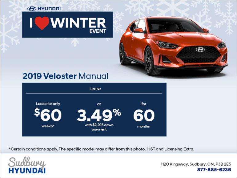 Lease the 2019 Veloster!
