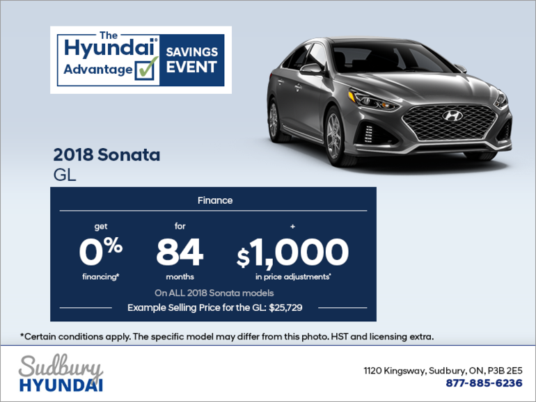 Finance the 2018 Sonata!