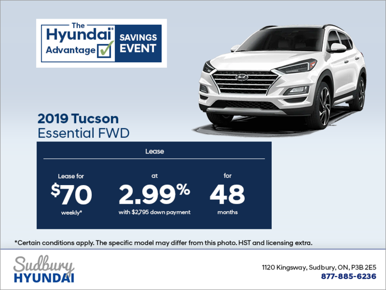 Get the 2019 Tucson today!