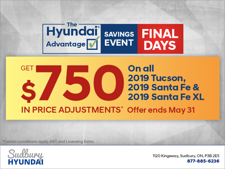 The Hyundai Advantage Saving Event!
