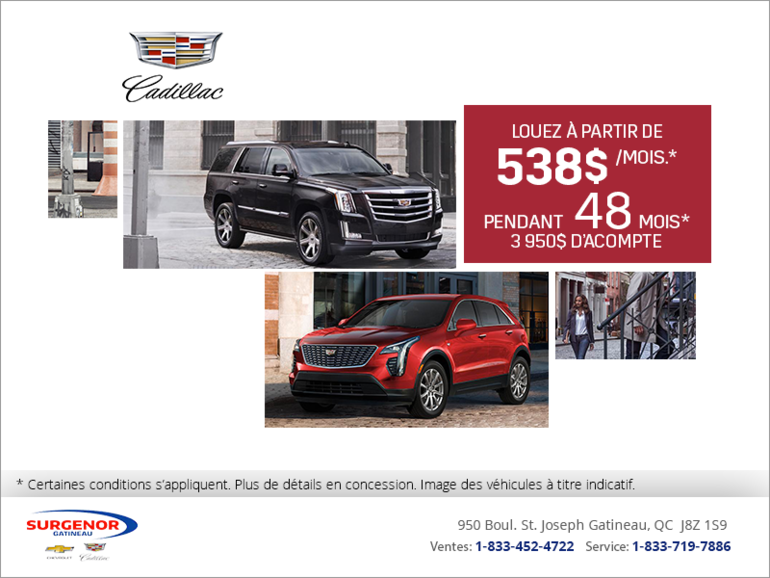 Événement mensuel de Cadillac