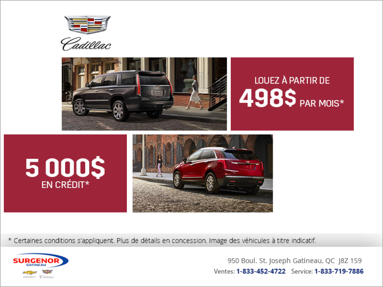 Événement mensuel de Cadillac