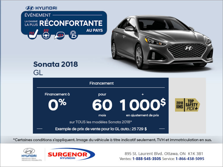 Financez la Sonata 2018!