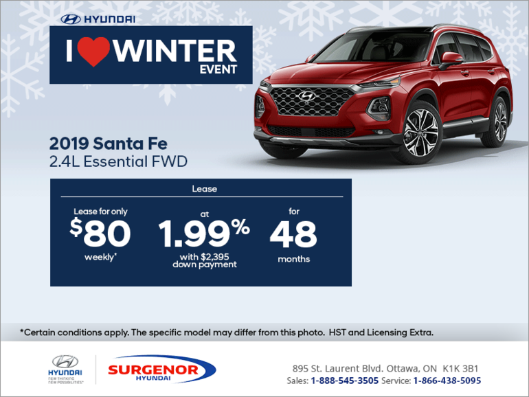 Get the 2019 Santa Fe