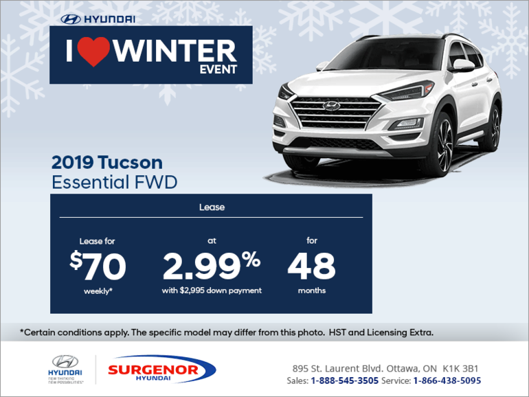 Get the 2019 Tucson today!