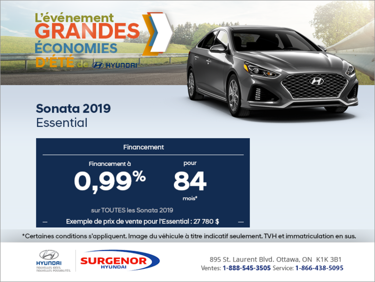 Financez la Sonata 2019!