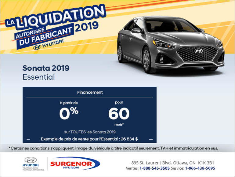 Financez la Sonata 2019!