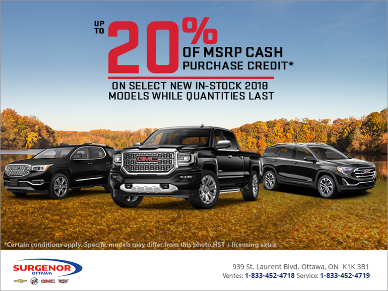 2018 GMC event