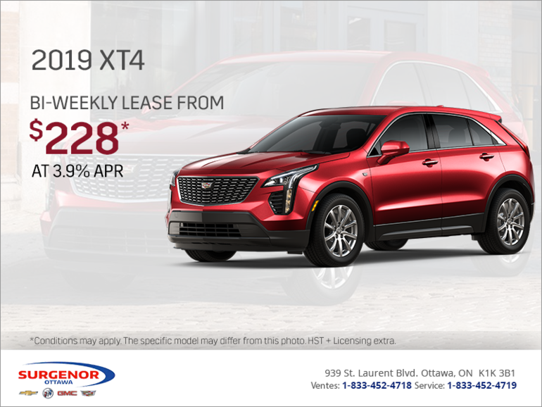 2019 Cadillac XT4