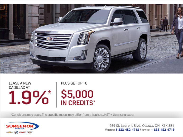 Cadillac's Monthly Event