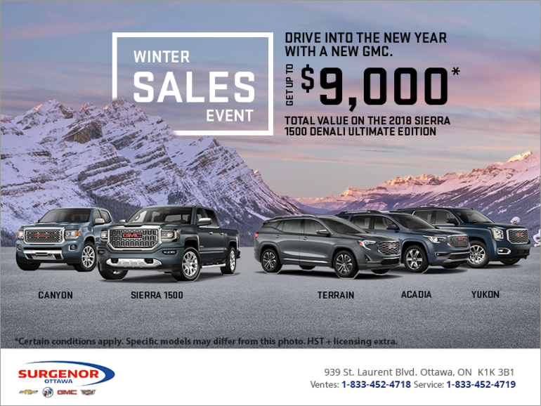 Winter Sales Event