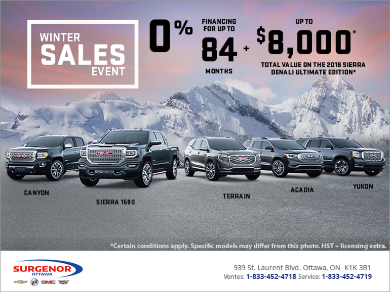 Winter Sales Event