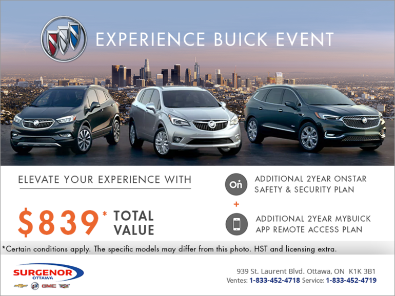 The Experience Buick Event