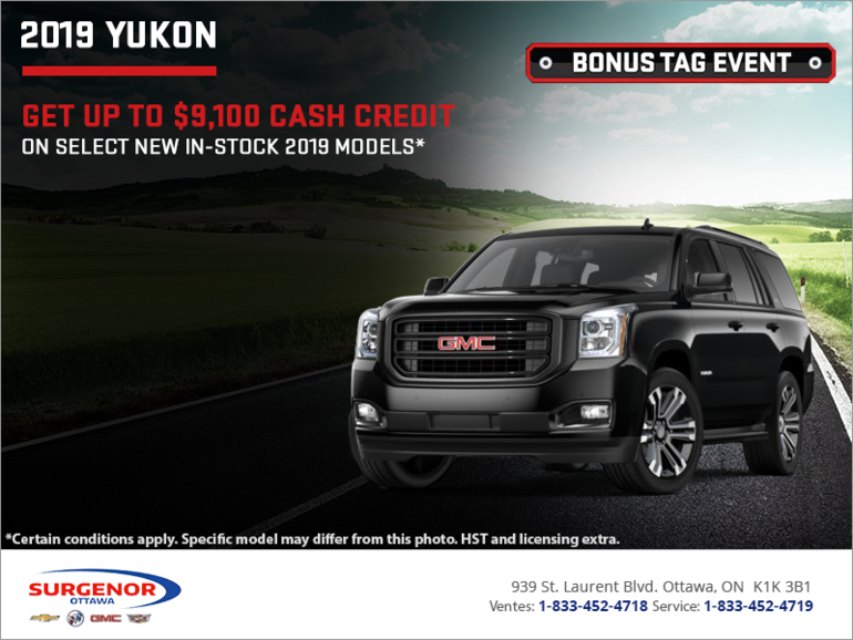 The 2019 GMC Yukon