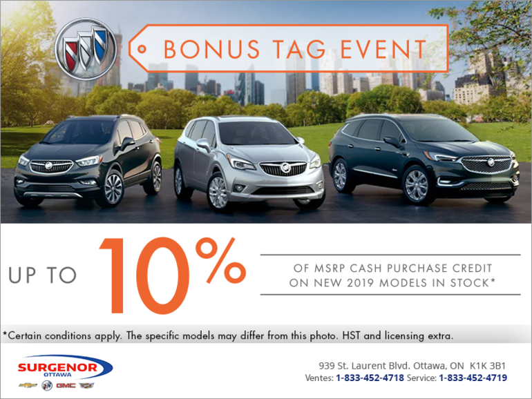 The Bonus Tag Event