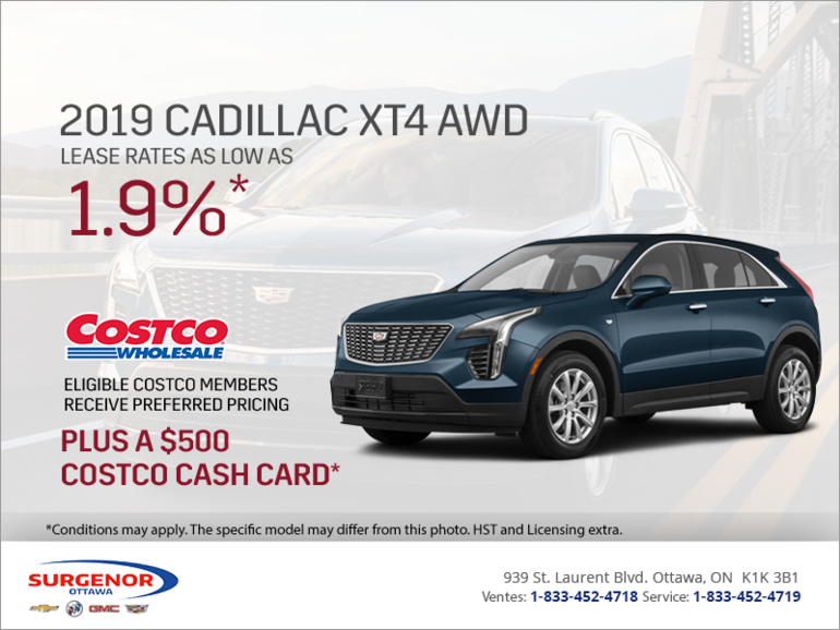2019 Cadillac XT4