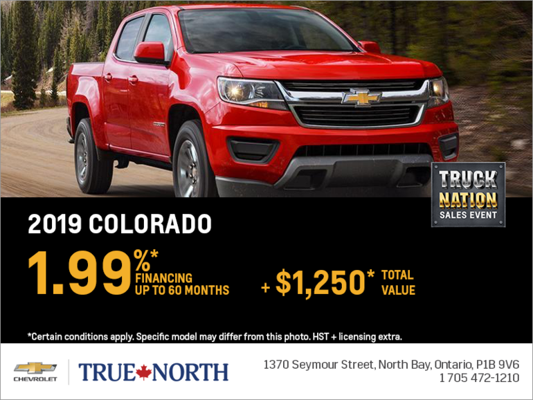 Finance the 2019 Chevrolet Colorado
