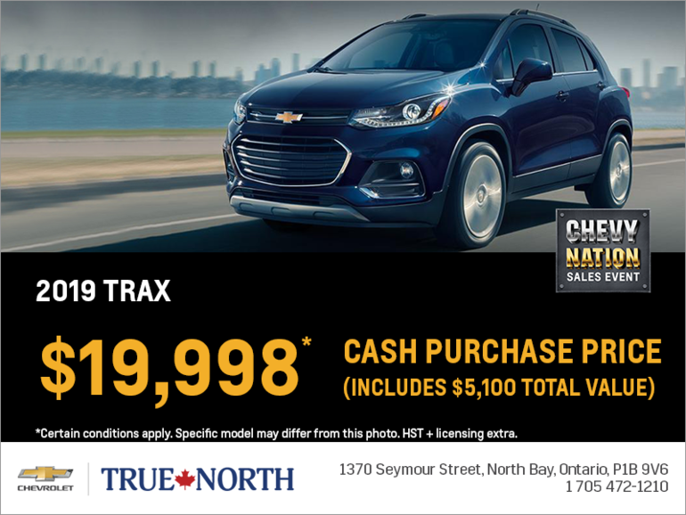 Get the 2019 Chevrolet Trax