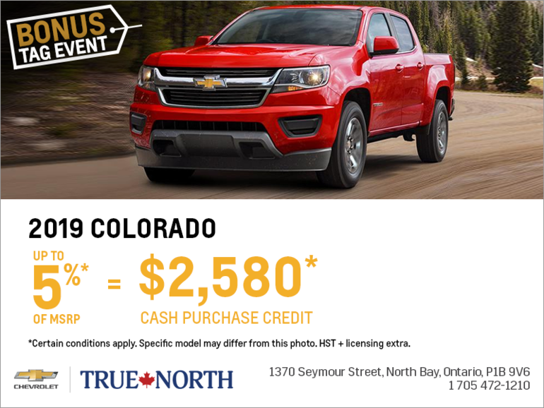Get the 2019 Chevrolet Colorado