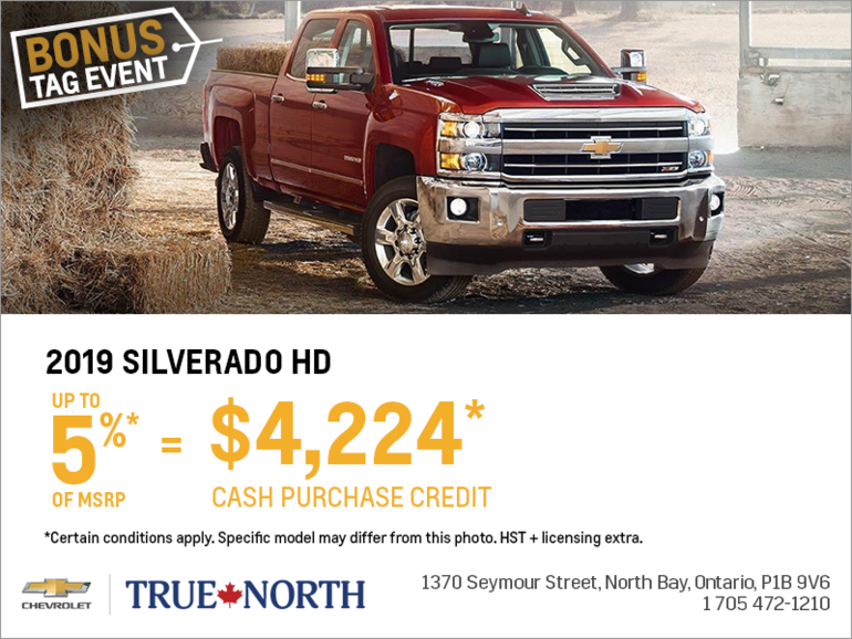 Get the 2019 Chevrolet Silverado HD