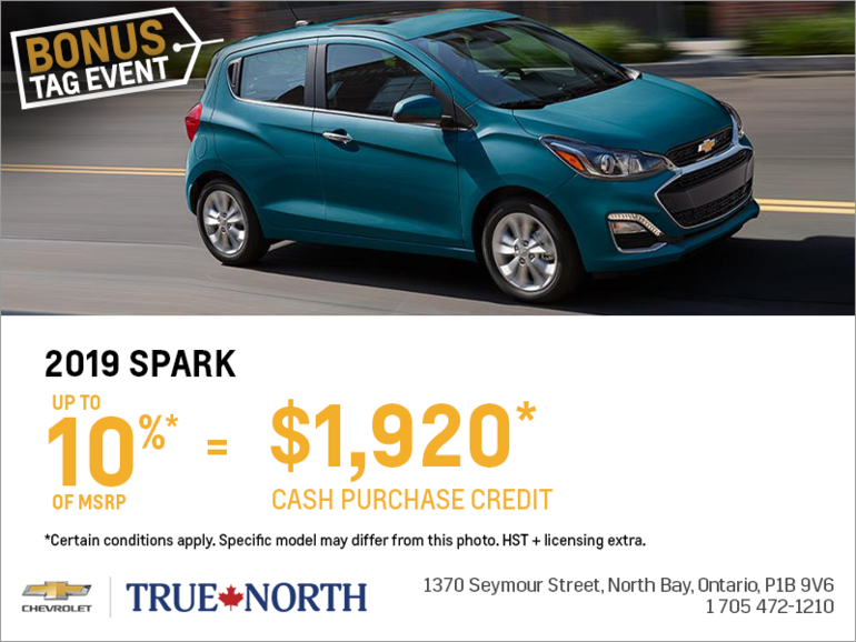 Get the 2019 Chevrolet Spark