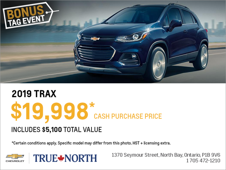Get the 2019 Chevrolet Trax