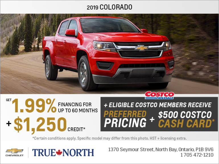 Get the 2019 Chevrolet Colorado