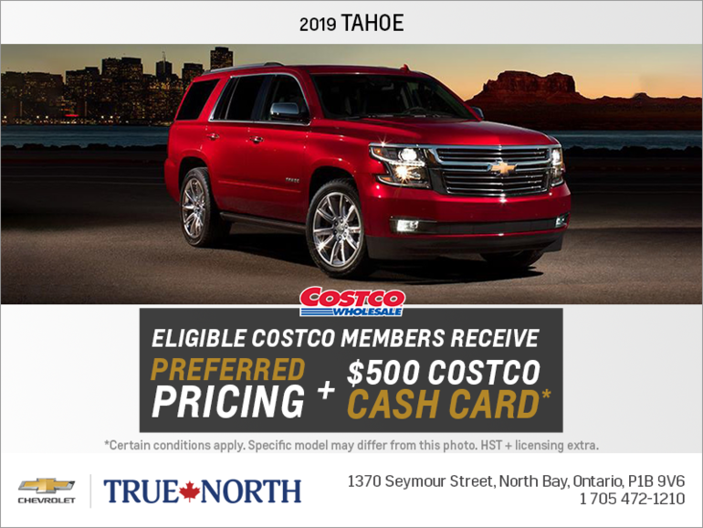 Get the 2019 Chevrolet Tahoe