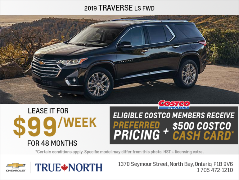 Get the 2019 Chevrolet Traverse