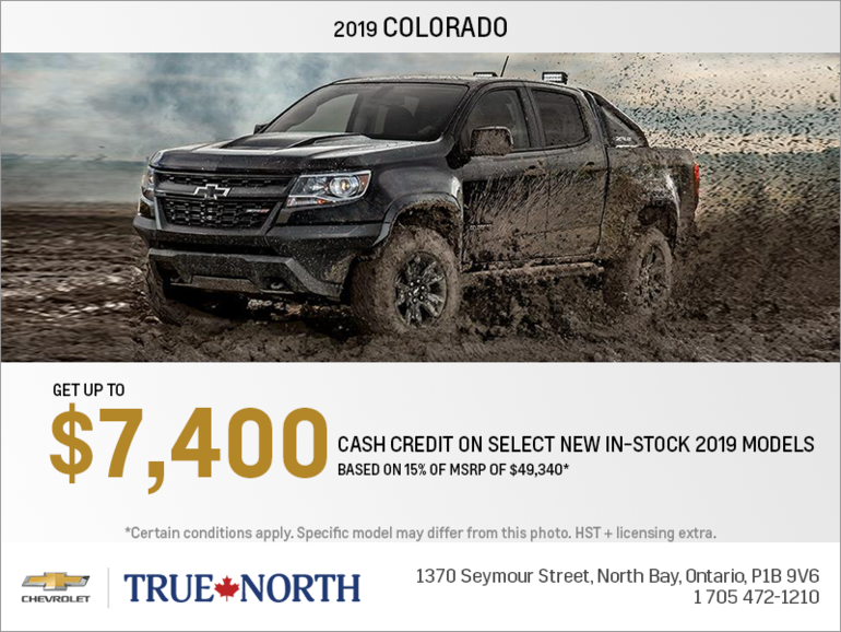 Get the 2019 Chevrolet Colorado