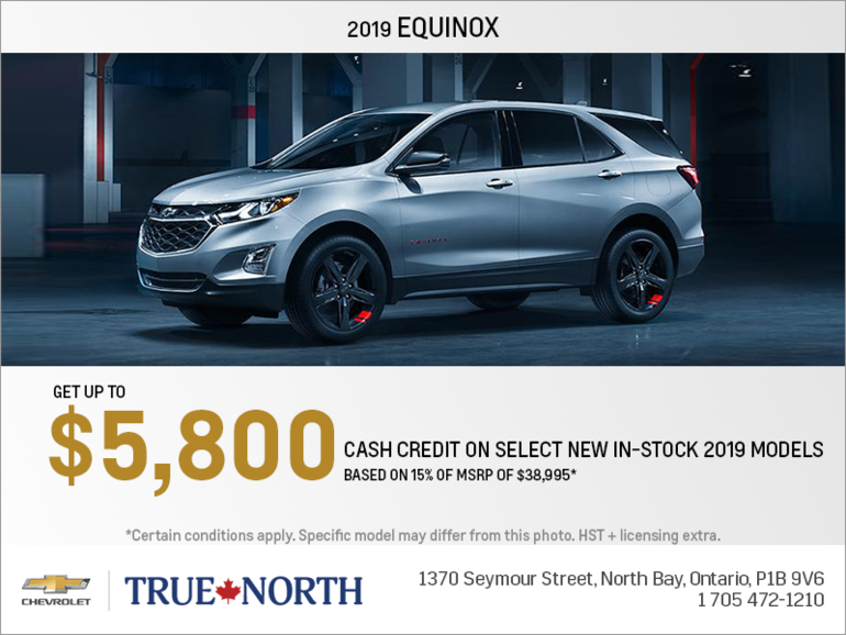 Get the 2019 Chevrolet Equinox