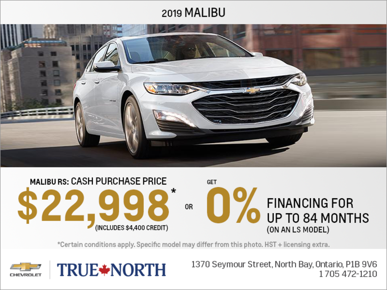 Get the 2019 Chevrolet Malibu