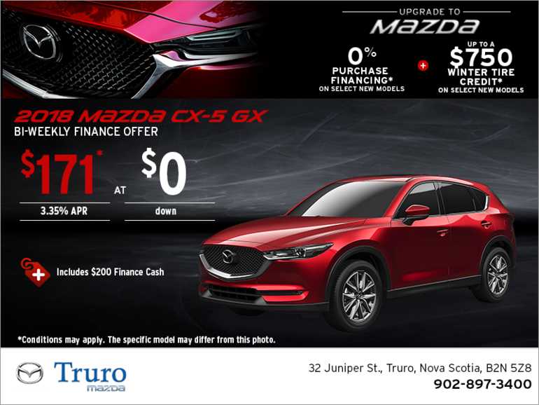 Get the 2018 Mazda CX-5 Today!