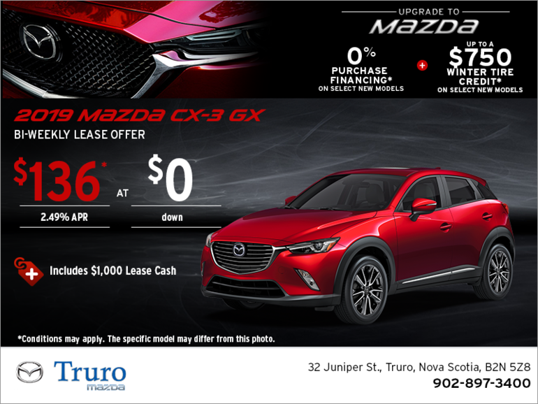 Get the 2019 Mazda CX-3 Today!