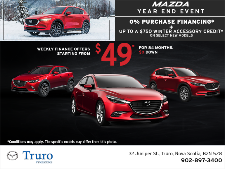 The Mazda Year End Event!